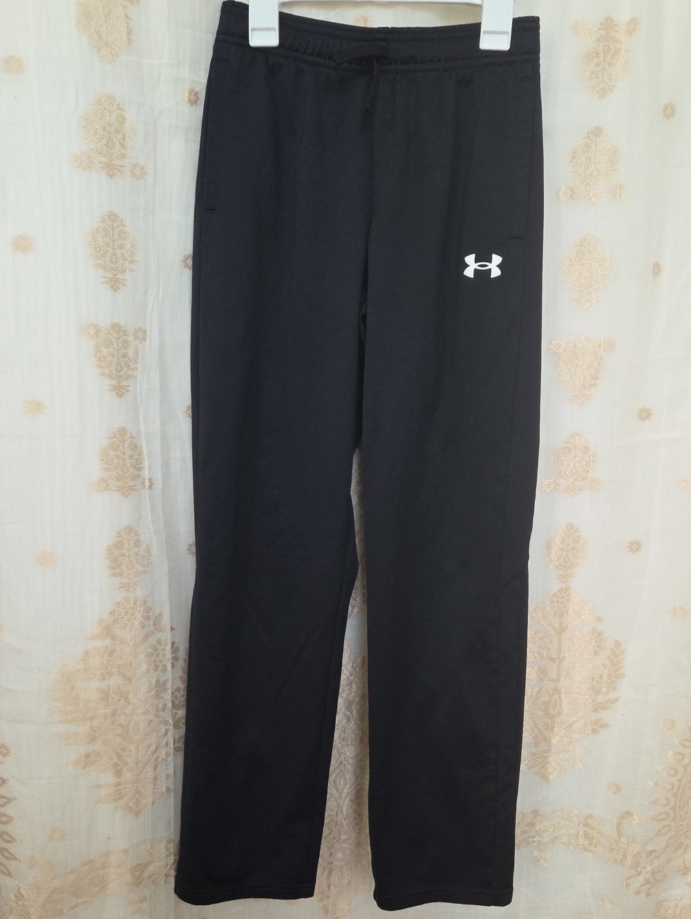Under Armour Black Kid's Logo Joggers